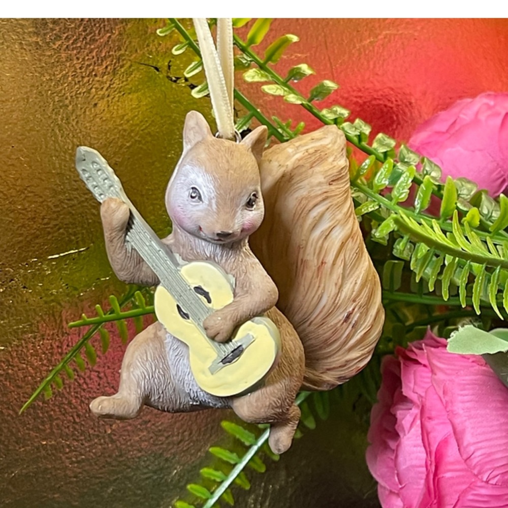 Rachel Ashwell Set Of 3 Musical Woodland Animals Ornaments, NIB - Picture 9 of 9